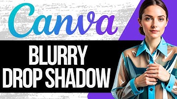 How to Create a Blurry Drop Shadow using Canva | Tutorial 2025