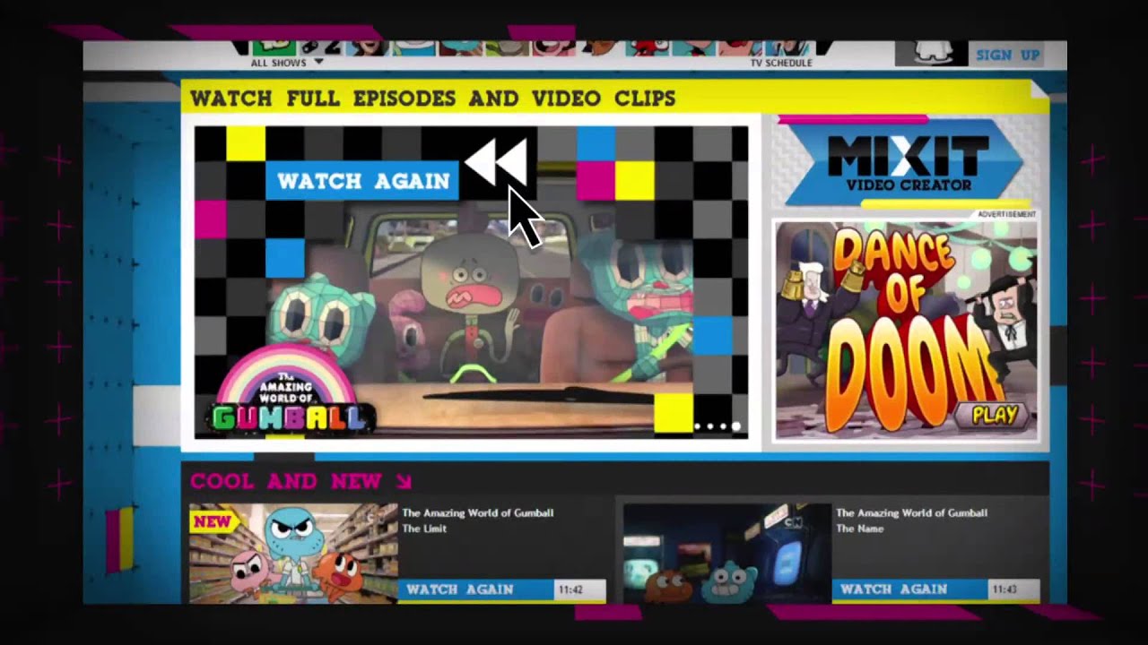 watch now and again