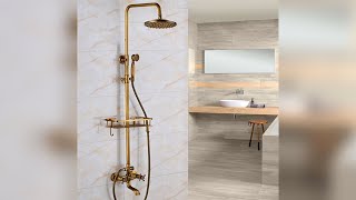 Bathselect Antique Style Shower-Head 8 With Faucet Had Shower