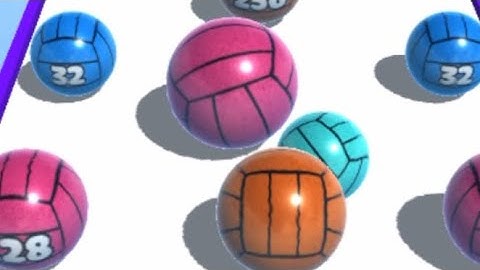 BALL MERGE 2048 - All Levels Gameplay IOS (Levels 66 -67).