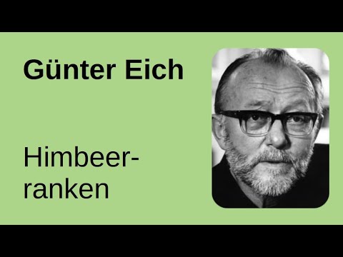 Günter Eich // Himbeerranken