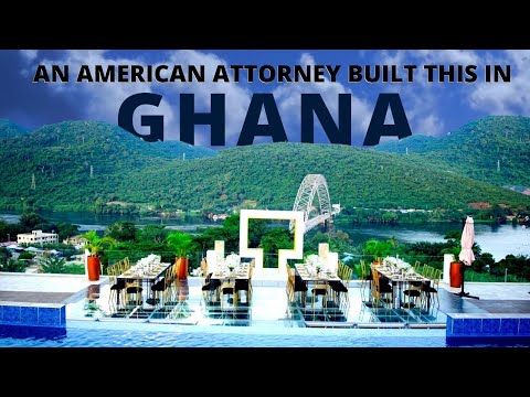 This LAWYER from America has built the MOST AMAZING RESORT in GHANA!!!