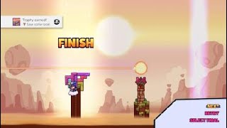 Tricky Towers Level 20 Trophy Save Some Room
