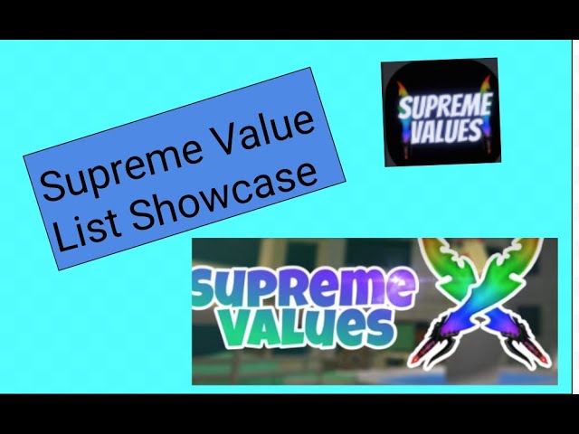 Supreme Values Mm2 2022