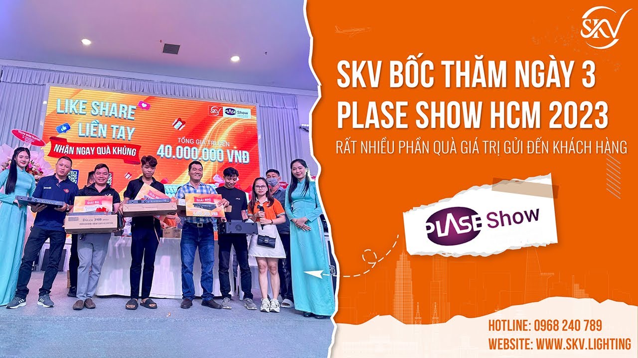 PLASE SHOW HCM 2023 | Nhiều Quà Khủng Tặng Khách Hàng Trong Ngày Cuối Sự Kiện YouTube player