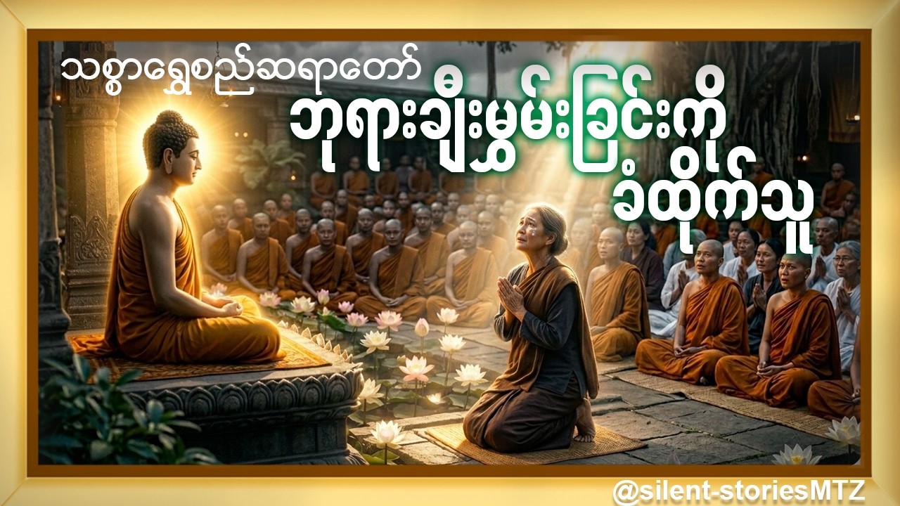 ဘုရားချီးမွှမ်းခြင်းကိုခံထိုက်သူ#dhammastory#motivation #believeinkarma# #karma#shorts#japan#myanmar