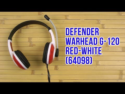 Defender - Гульнявая гарнітура Warhead G-120