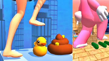 ASMR Tippy Toe - Gameplay Walkthrough - All levels (Android, iOS) - Part 5