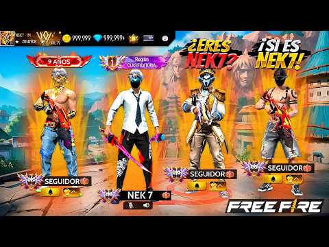 ME RECONOCIERON EN UNA ESCUADRA DEL MUNDO 😱🔥 FREE FIRE