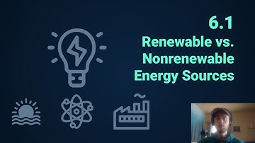 APES Video Notes 6.1 - Renewable vs. Nonrenewable Energy Sources
