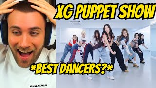 THEY ARE SO IN SYNC!! XG - PUPPET SHOW (Dance Practice) - REACTION
