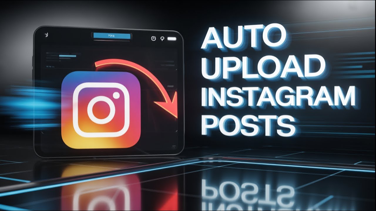 How To Auto Upload Post On Instagram | MKT Instagram Software - YouTube