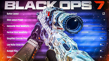 The #1 SNIPER Settings & Class Setups in Black Ops 7.. (Best Controller, Sensitivity, Deadzone)