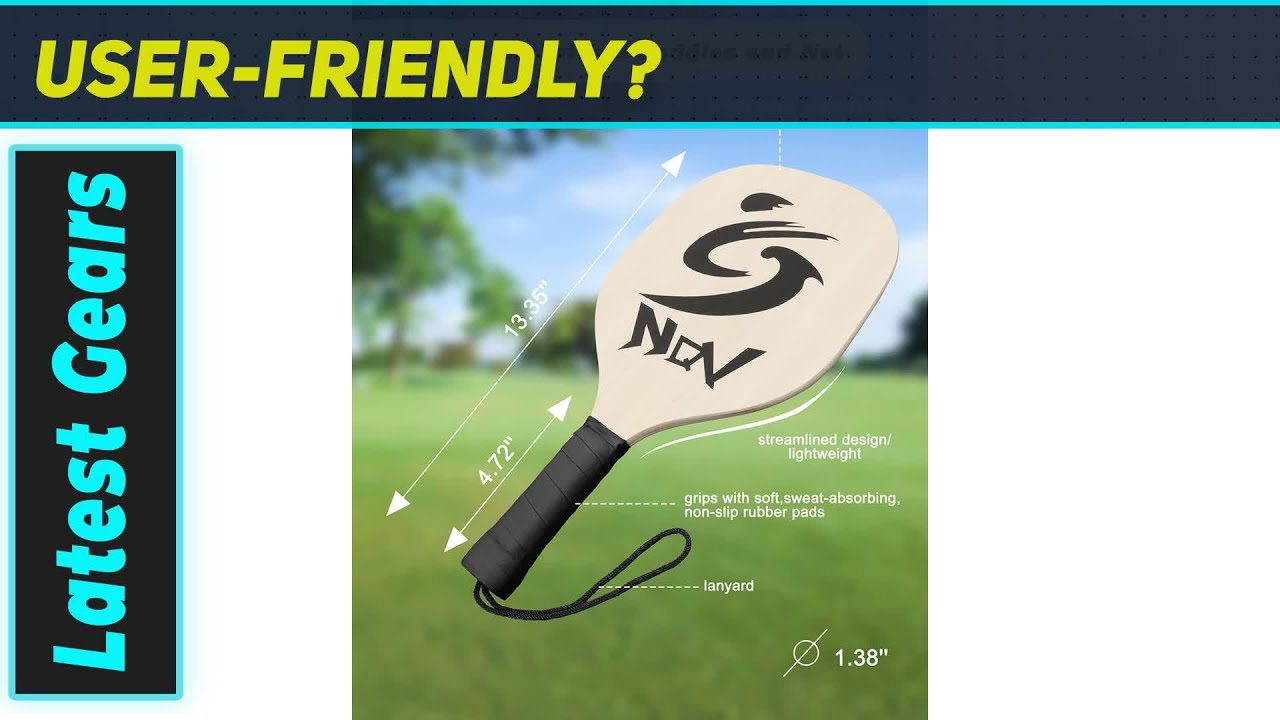 NQV Pickleball Set: The Ultimate Portable Half-Court Experience!