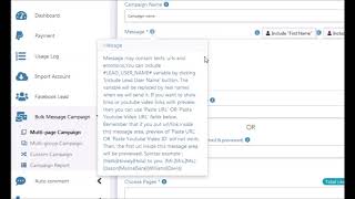 How To Send Facebook Mass Message Using Msgbook.net