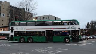 AC Transit: North Berkeley bound Enviro500 6215 FS at Shattuck Av/University Av