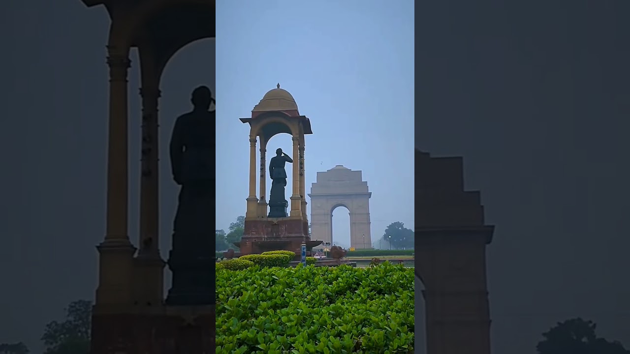 Delhi winter and India gate❄️😻