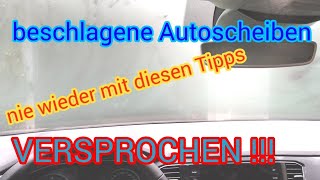 Beschlagene Scheiben Auto Autoscheiben beschlagen - Mit diesen Tipps nervt dich das nie wieder