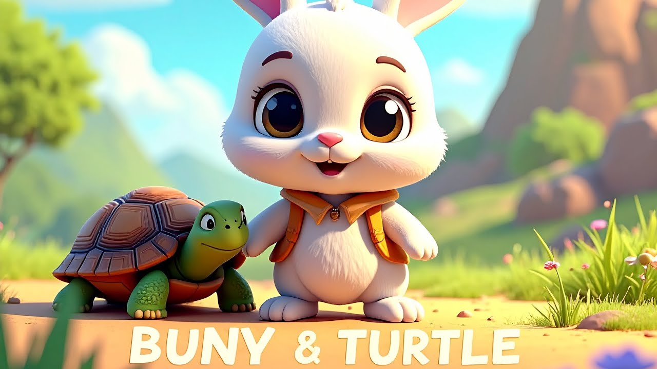 “The Kind Rabbit | A Heartwarming Moral Story for Kids”learn and speak english 