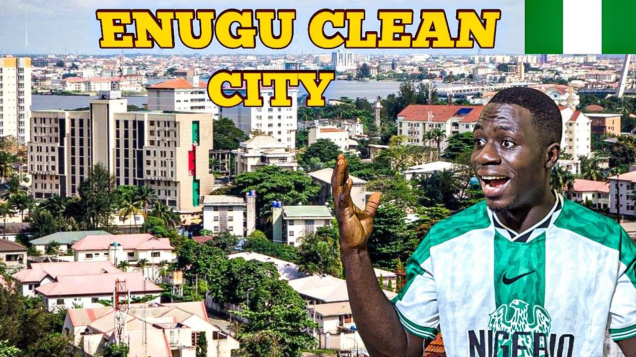 The most developed side of Enugu/ presidential road, conference center and Unity square