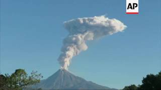 Mexicos Colima Volcano Continues To Rumble