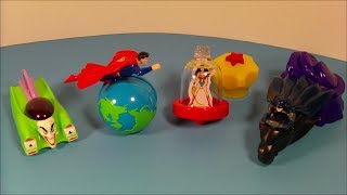 2000 Dc Super Heroes Full Set Of 4 Hardees Cool Collectibles Video Review