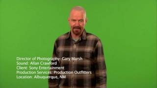 Gary Marsh Dp Breaking Bad Green Screen Promo Shoot