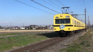 【秩父鉄道】 1007F（チョコバナナ色） 引退臨時列車　2012..12.8