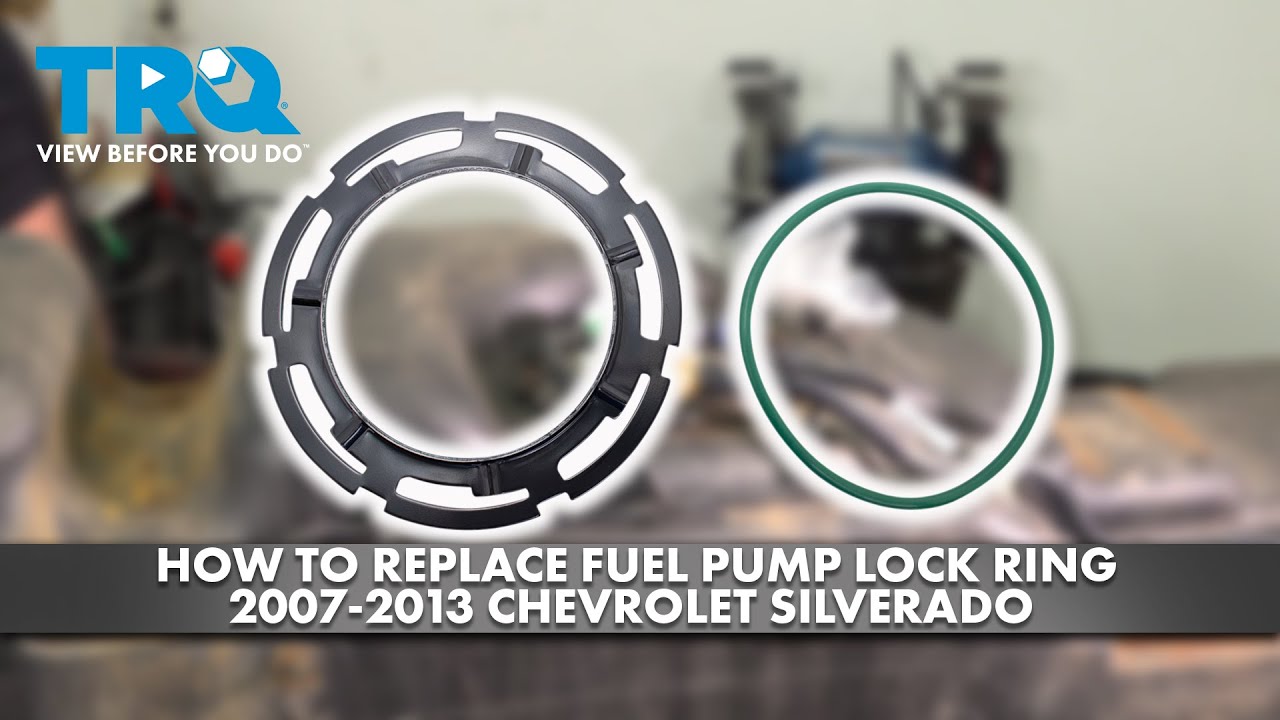 How to replace fuel pump lock ring 2007 2013 chevrolet silverado 1500