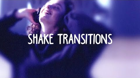 Shake Transitions Final Cut Pro Templates