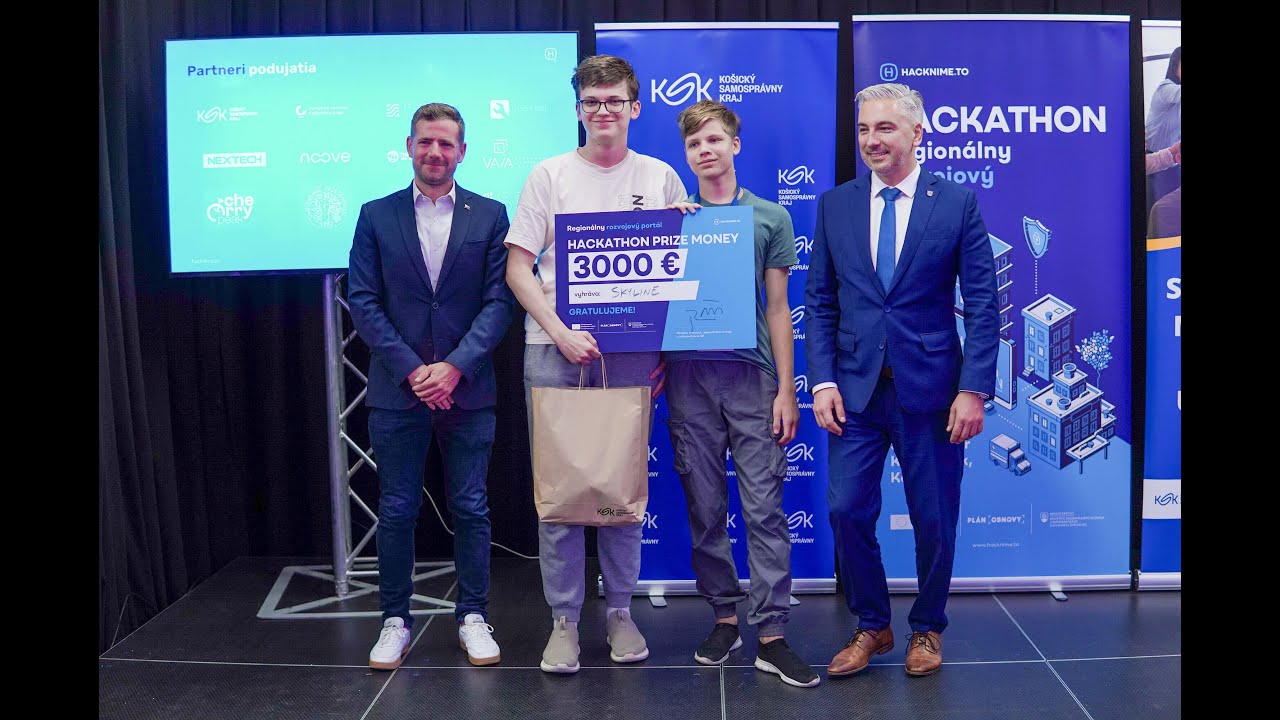 Aftermovie z hackathonu - Regionálny rozvojový portál