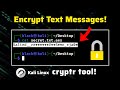Encrypt SECRET Messages in Kali Linux
