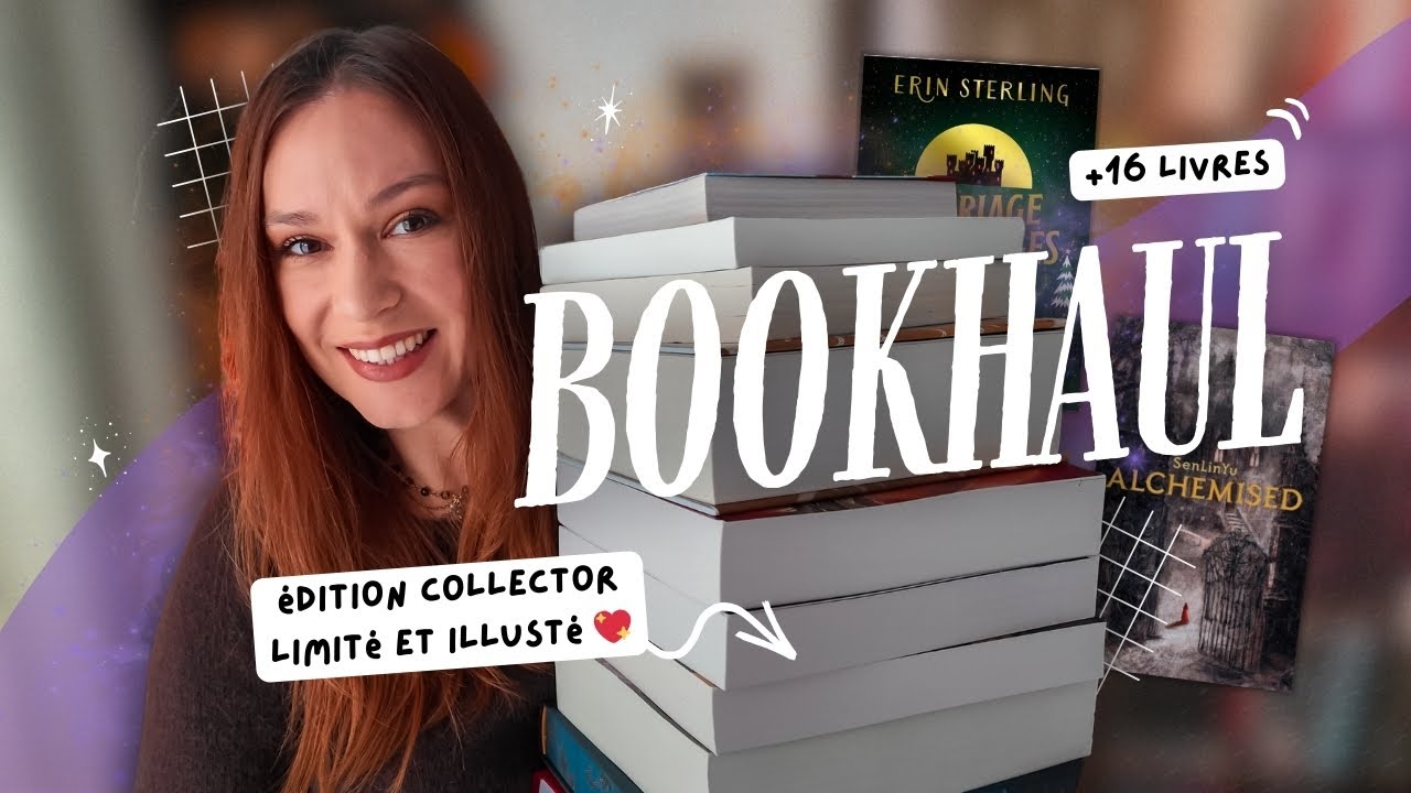BOOKHAUL 💸 Une édition spéciale collector illustrée 😱 (+16 LIVRES)