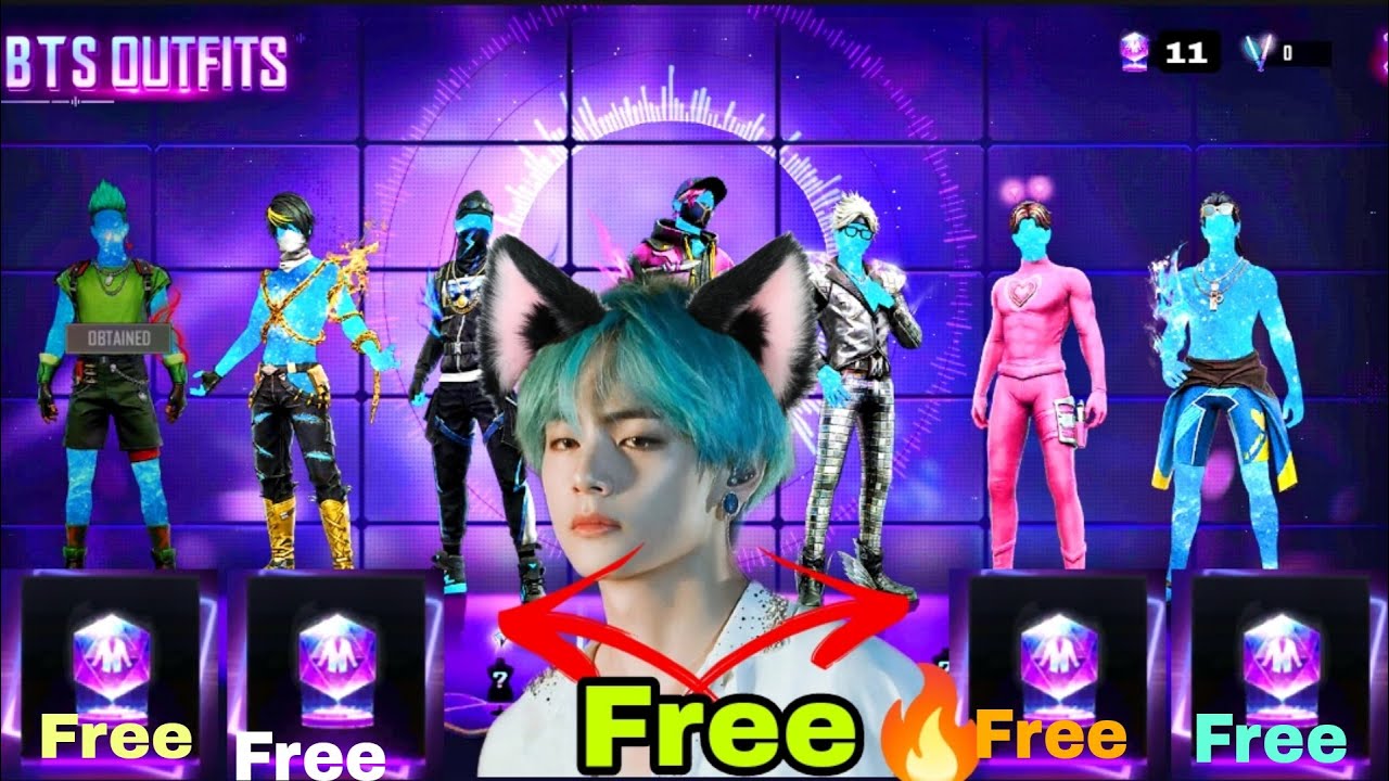 HOW TO GET BTS CRYSTAL TOKEN 🤯 l FREE BTS CRYSTAL BUNDLE UP l FREE FIRE NEW EVENT ll FF NEW EVENT