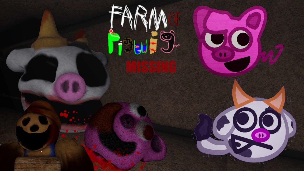 Farm of Pigwig (Missing) Roblox Mascot Game - Full Game + All Ending.