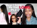 How I GREW my HIP LENGTH Natural Hair pt 2 | 4 Years Natural