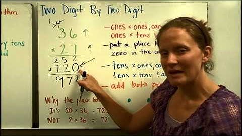 Multiplication Traditional Algorithm