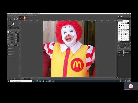Face swapping in Gimp