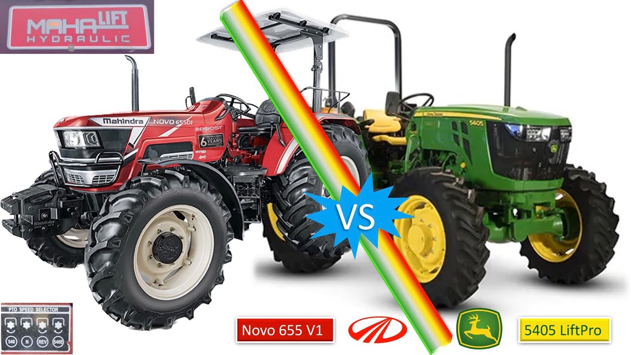 Best 65hp Tractors in India🇮🇳 Mahindra Novo 655 CRDI 2nd Gen VS