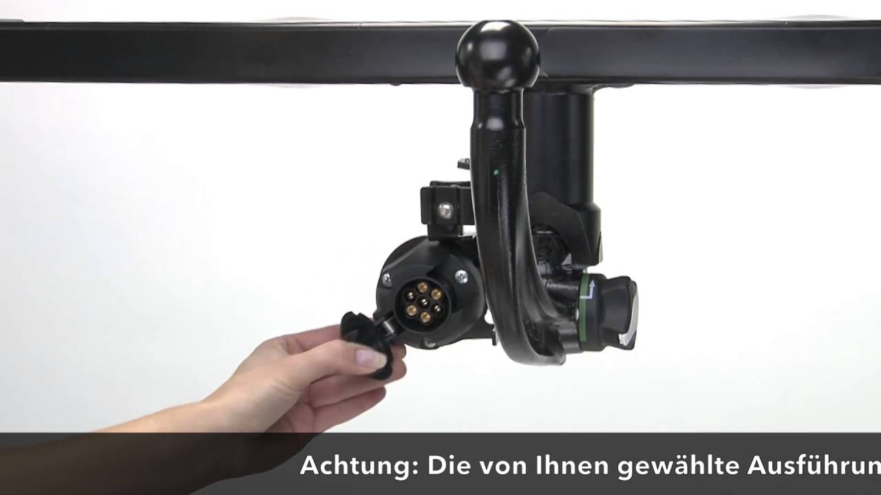 Oris AK41 abnehmbare, von unten gesteckte Anhängerkupplung YouTube