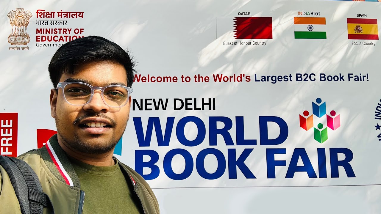 A Day at New Delhi World Book Fair 2026 (Bharat Mandapam)
