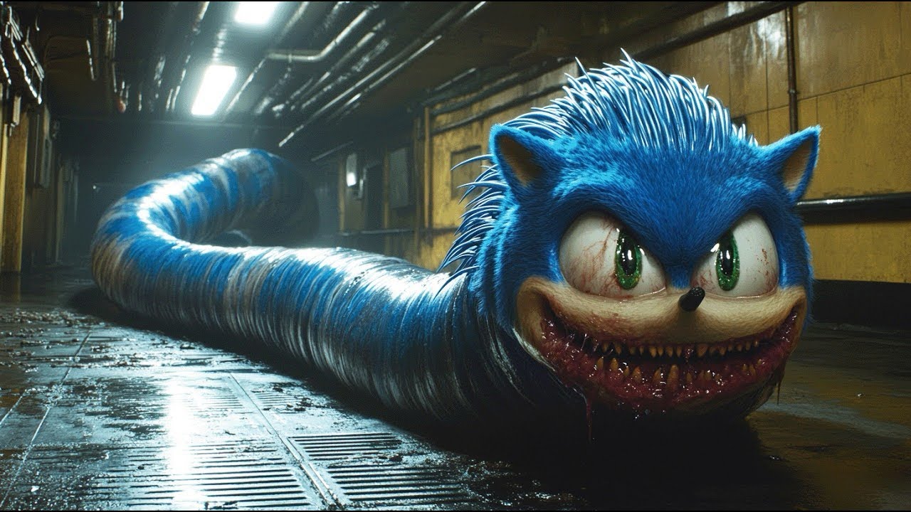 Reaction SONIC.EXE EATER - Story of Transformation