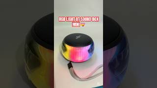 Airmars multifunctional BT speaker (RGB Light + powerful sound ) so 🥰 cute . #viral #speaker #fyp