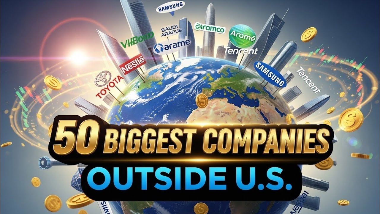 Global Giants: The 50 Biggest Companies Outside the U.S. (Market Cap, Revenue & Profit Explained!)