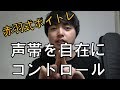 声帯の鍛え方、動きを知るトレーニング - ミックスボイス、表現力に重要 - 【赤羽式ボイトレ】