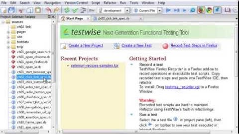 Selenium Recipes (Ruby) in Action