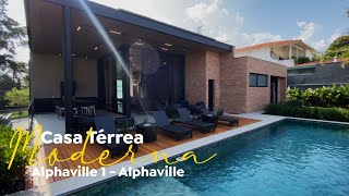 Casa Térrea Espetacular No Coração De Alphaville - Residencial Alphaville1 - Alphaville - Sp