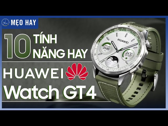 10 tính năng TIỆN LỢI trên Huawei Watch GT4 nhưng không phải ai cũng biết! | Thế Giới Đồng Hồ