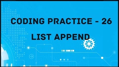 Coding Practice-26|List Append||Nextwave|#nextwave #ccbp #nxtwave #python #coding #list #ccbp4