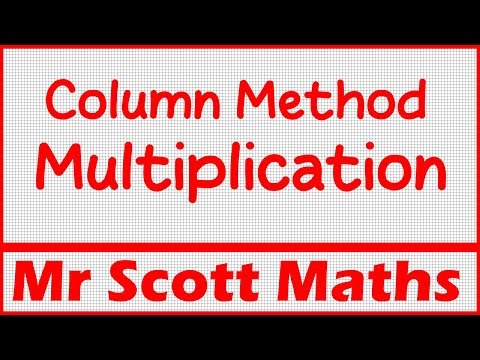Column Method Multiplication